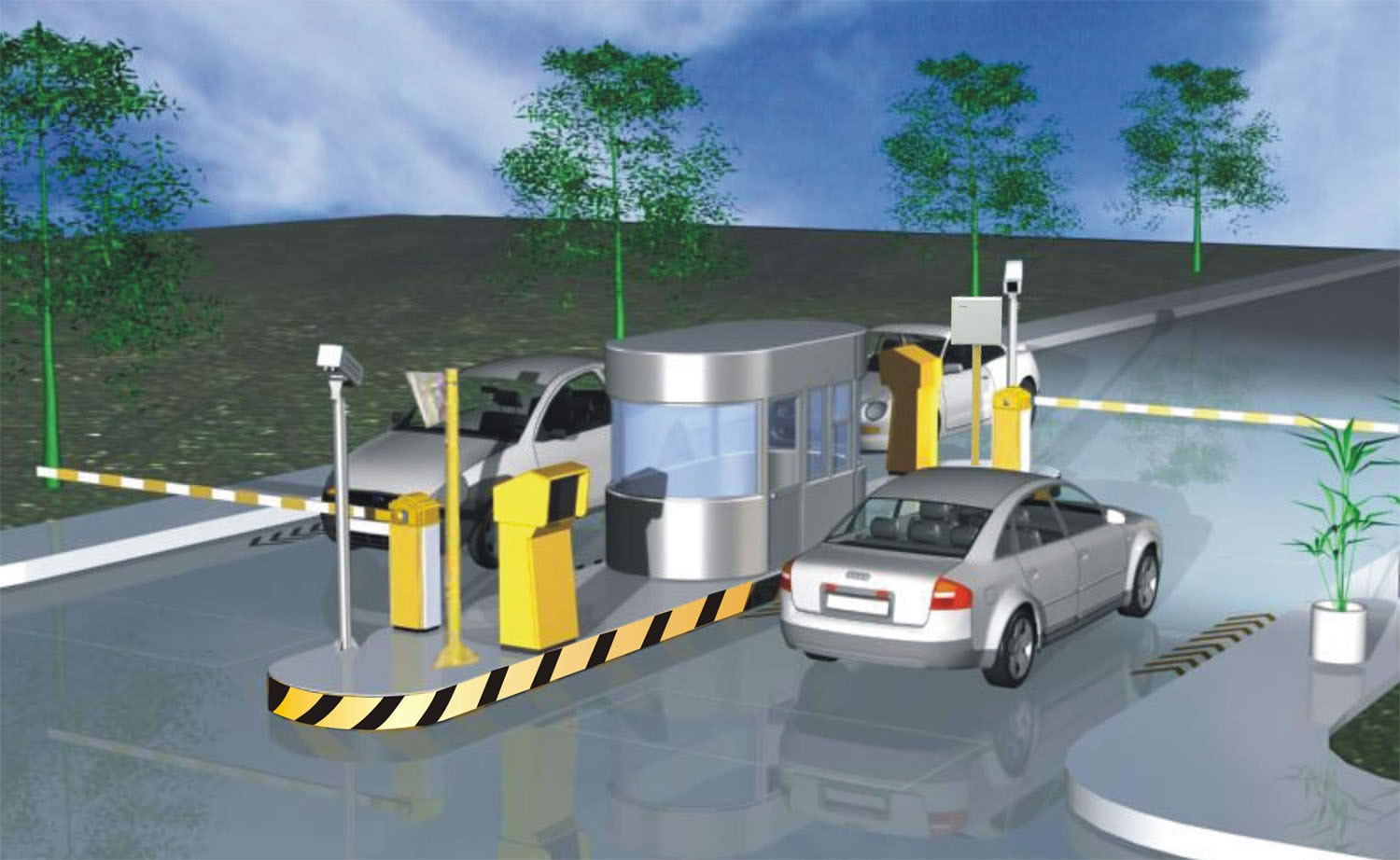 Passive RFID Parking System