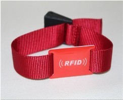 RFID Nylon wristband tag